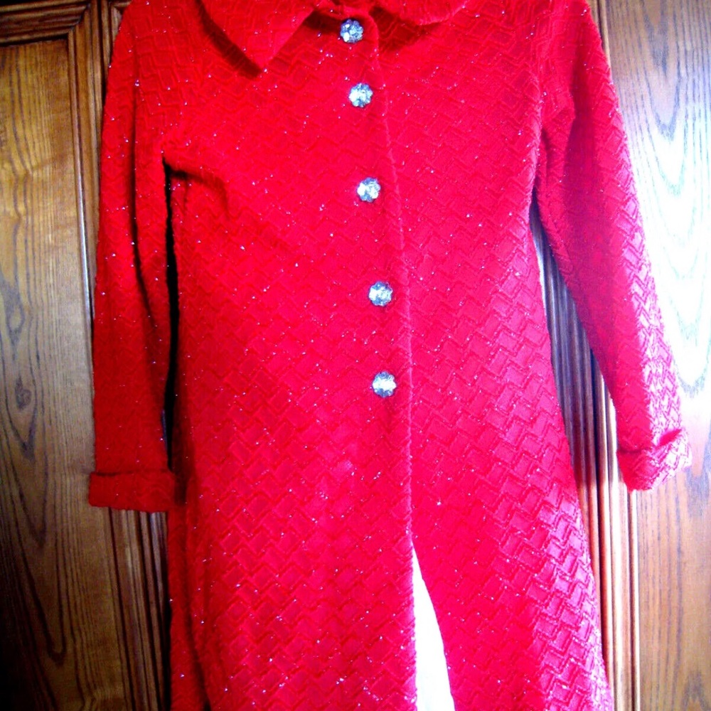 Emily West Dress - Red/Ivory